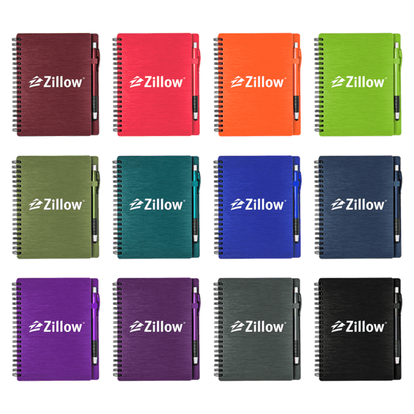 Mercury Notebook Set with Matching Stylus Pen