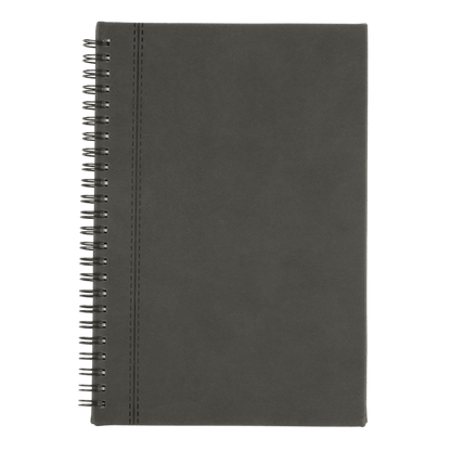 Bergamo Soft-touch Spiral Notebook