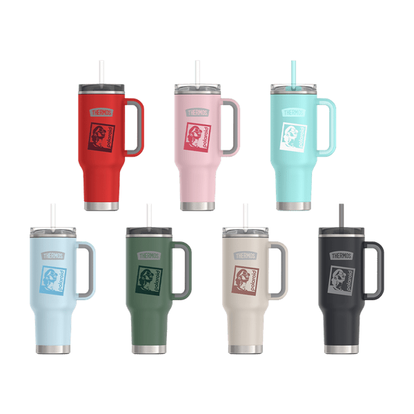 Thermos 40oz Stainless Steel Cup Holder Mug