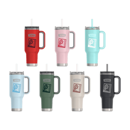 Thermos 40oz Stainless Steel Cup Holder Mug