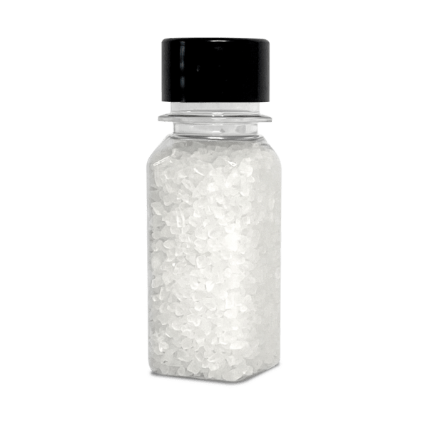 2 oz. Lemon Verbena Bath Salts in Tall Square Jar