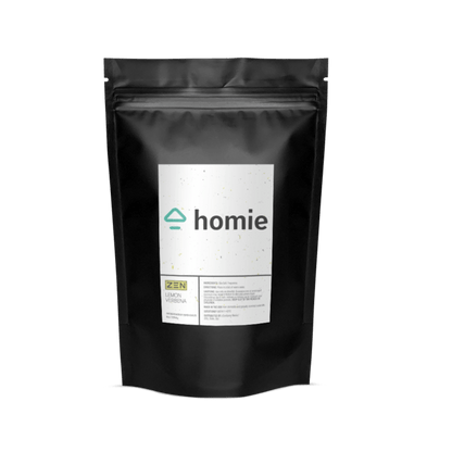 Lemon Verbena Bath Salts in Black Stand-Up Pouch