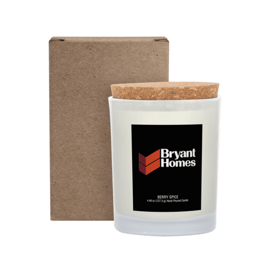 Niva Frosted 6oz Candle With Cork Lid
