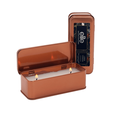 2.25 oz. Scented Copper Rectangular Candle