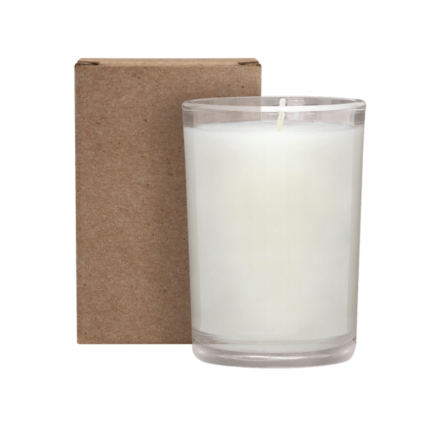 Custom 8 oz. Scented Tumbler Candle in a Cardboard Gift Box