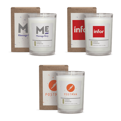 8 oz. Lemon Verbena Candle in a Cardboard Gift Box