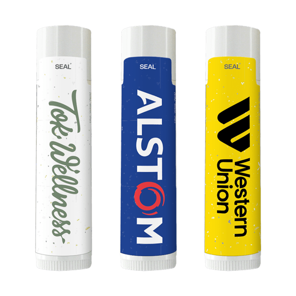 Lemon Verbena Natural Lip Balm in White Tube