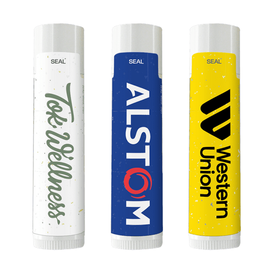 Lemon Verbena Natural Lip Balm in White Tube