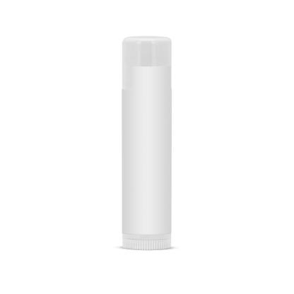 Lemon Verbena Natural Lip Balm in White Tube