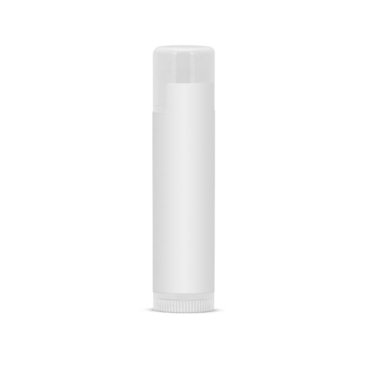 Lemon Verbena Natural Lip Balm in White Tube