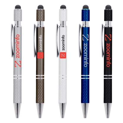 Spin-It Executive Metal Stylus Ballpoint Pen