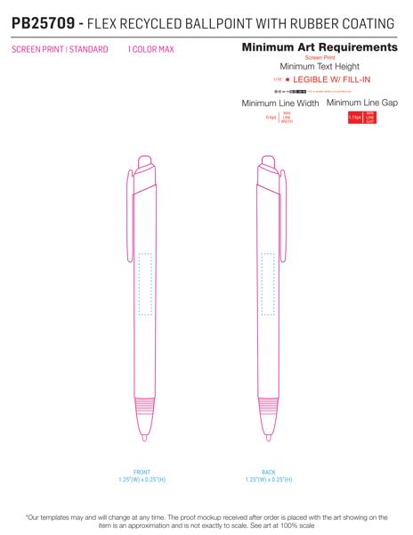 Flex Recycled Ballpoint with Rubber Coating