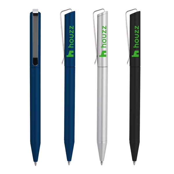 Black Princeton Recycled Aluminum Pen