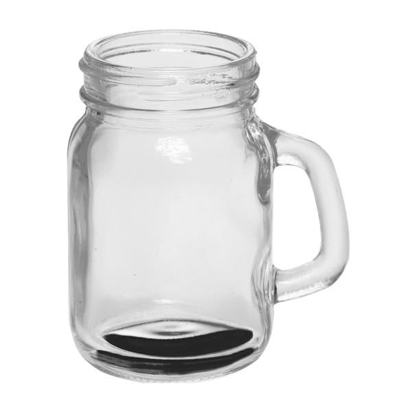 Handcrafted 4.5 oz Mason Jar Sampler Glass