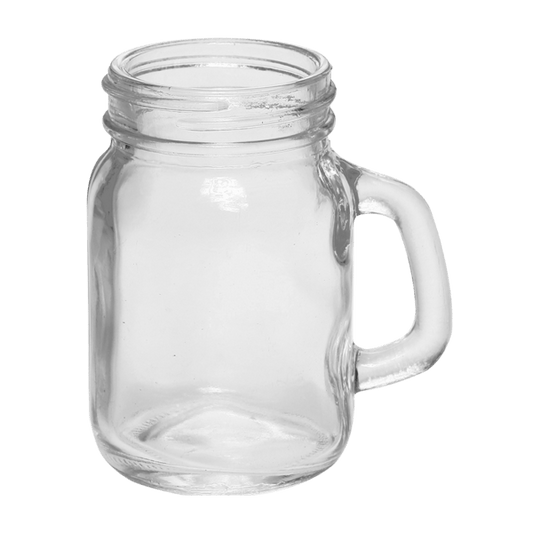 Handcrafted 4.5 oz Mason Jar Sampler Glass