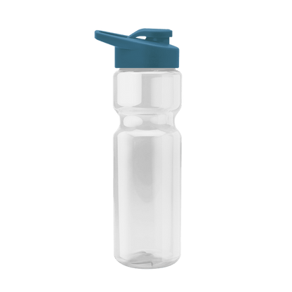 Blazer 28oz Transparent Bike Bottle w/Drink-thru Lid