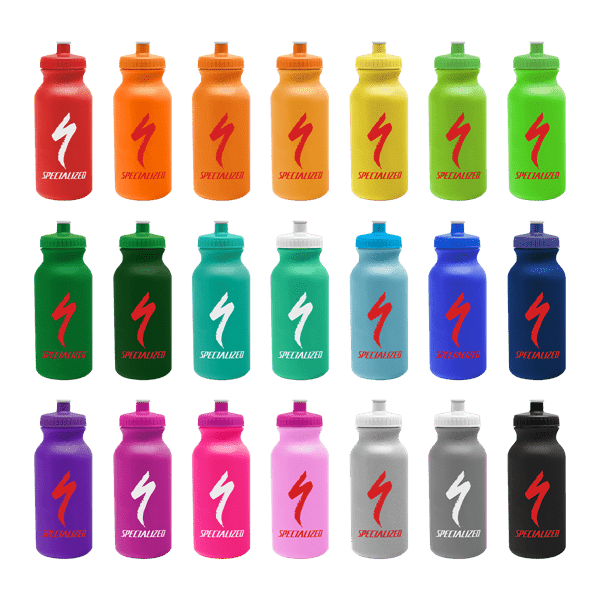 Road Rebel 20oz Bike Bottle - Colors w/Push-Pull Lid