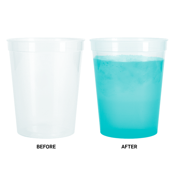 16 oz Color Changing Stadium Cup
