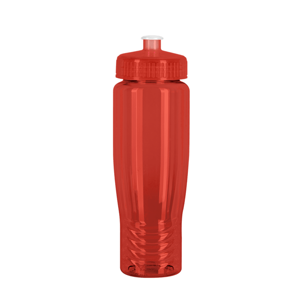 SAHARA 28 oz. Eco-Polyclear™ Sports Bottle with Push/Pull Lid
