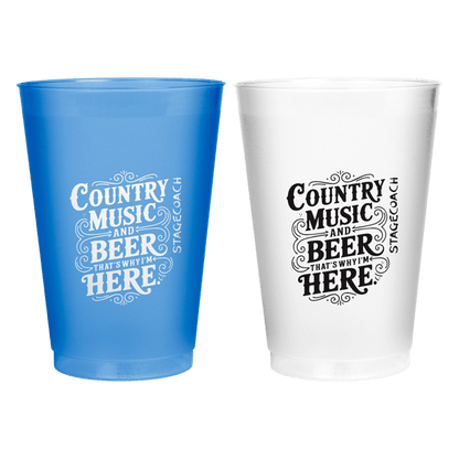 12oz Frost Flex Stadium Cup