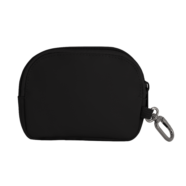 Branson Round Recycled PU Zip Pouch