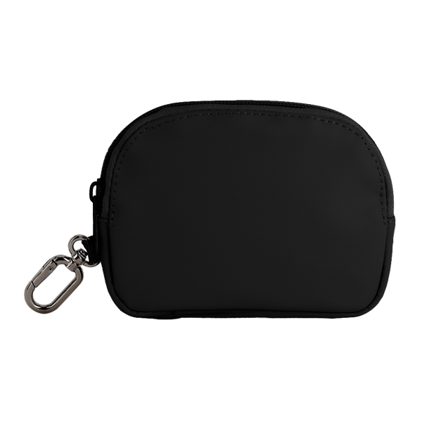 Branson Round Recycled PU Zip Pouch