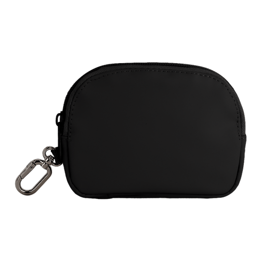 Branson Round Recycled PU Zip Pouch