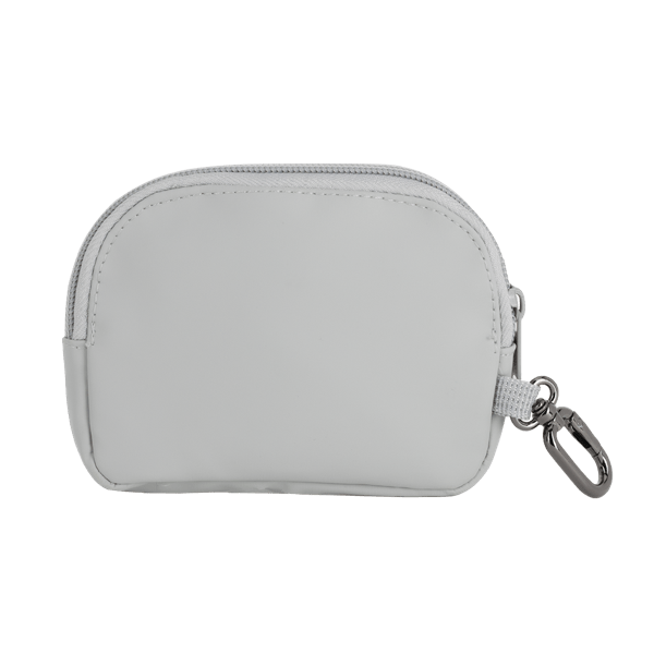 Branson Round Recycled PU Zip Pouch