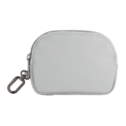 Branson Round Recycled PU Zip Pouch