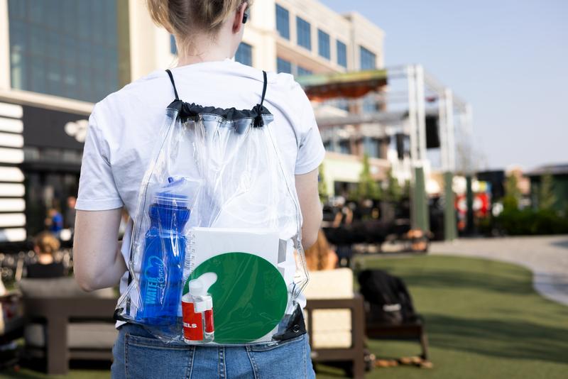 Phoenix Clear Drawstring Backpack