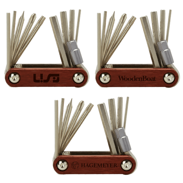 Bandelier 10-in-1 Folding Tool with Rosewood Handle