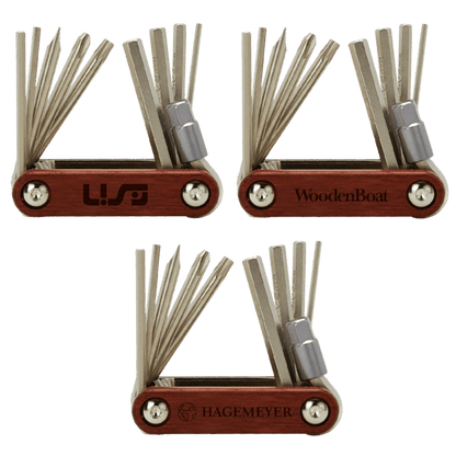 Bandelier 10-in-1 Folding Tool with Rosewood Handle