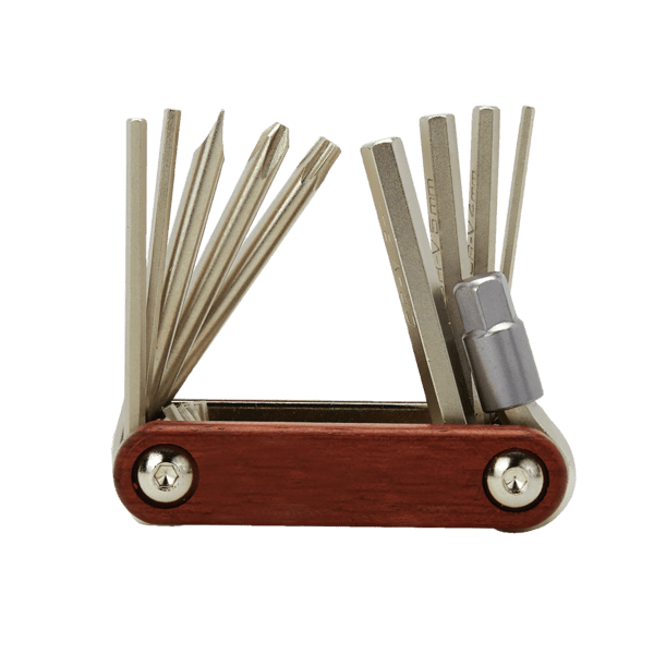 Bandelier 10-in-1 Folding Tool with Rosewood Handle