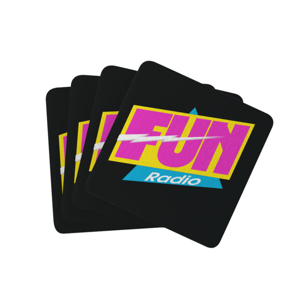 Kings Dye-Sublimated Felt Coasters (Set of 4)