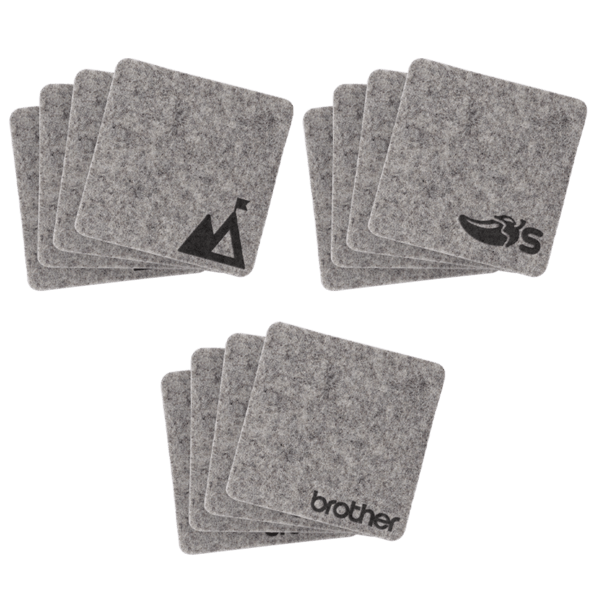 Linden Felt Coasters (Set of 4)