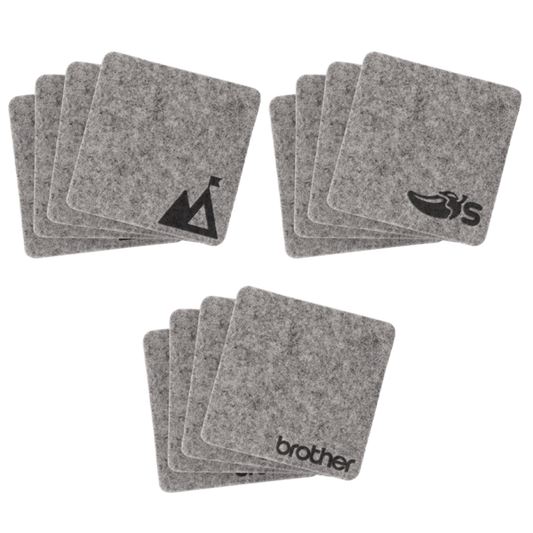 Linden Felt Coasters (Set of 4)