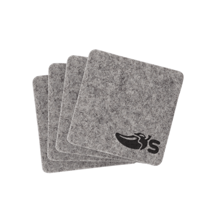 Linden Felt Coasters (Set of 4)