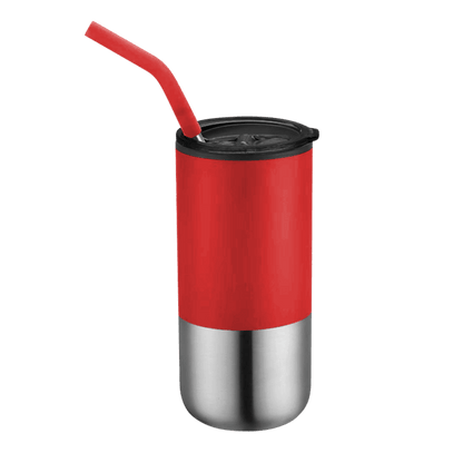 Destin 16oz Double Wall Tumbler w Straw