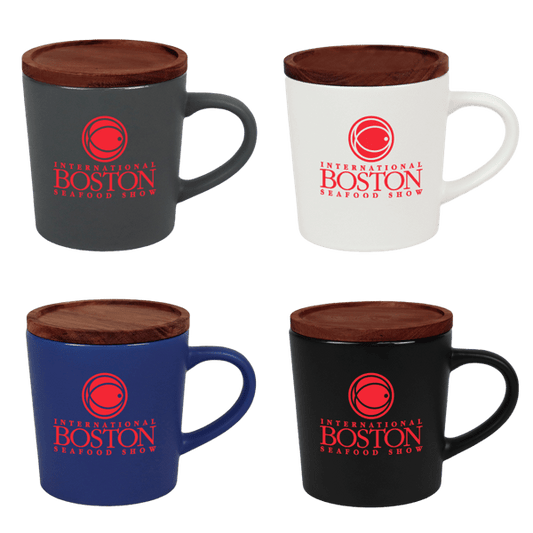 Little Rock 16oz Ceramic with Wood Lid