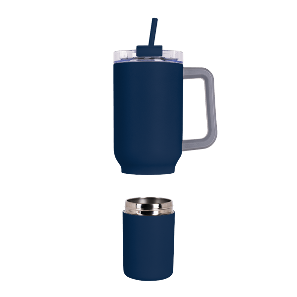 Key West 22 oz SS Travel Mug w/Can Cooler