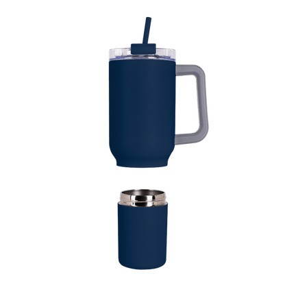 Key West 22 oz SS Travel Mug w/Can Cooler
