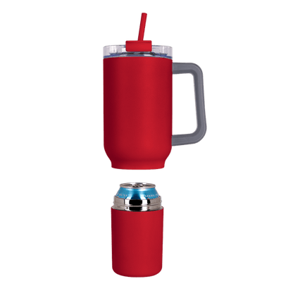 Key West 22 oz SS Travel Mug w/Can Cooler