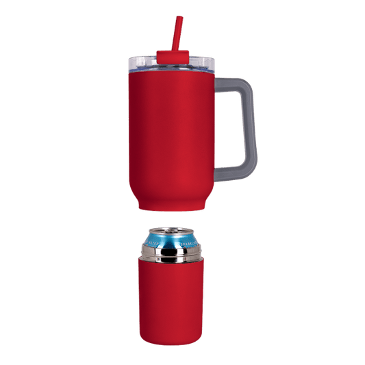 Key West 22 oz SS Travel Mug w/Can Cooler