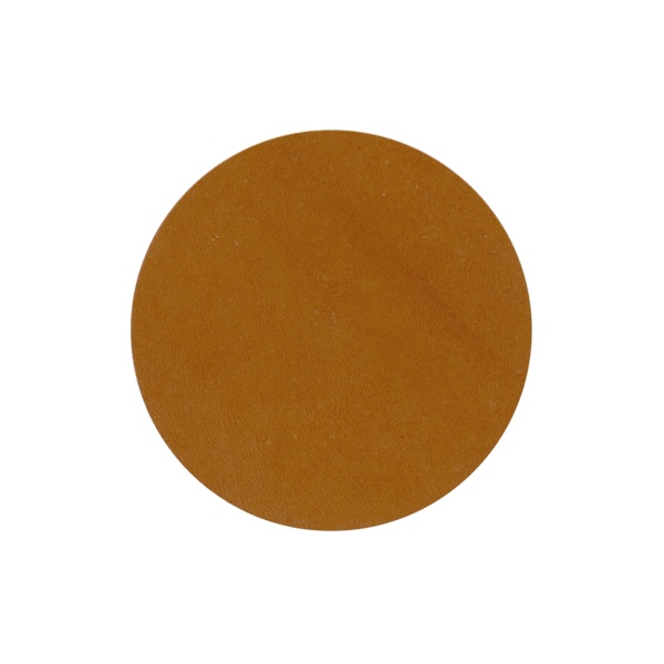 2 1/2" Leather Circle Patch