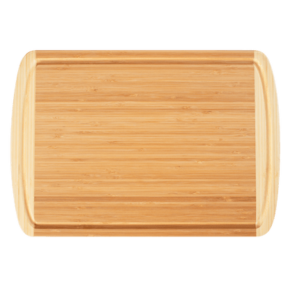 Kona Groove 18" X 12-1/2" Bamboo Cutting Board