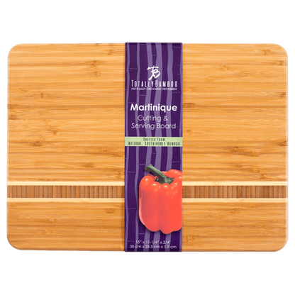 Martinique Bamboo Serving & Cutting Board 15" x 11"