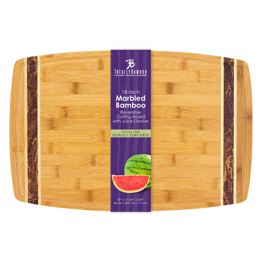Marbled Look Bamboo Cutting Board
