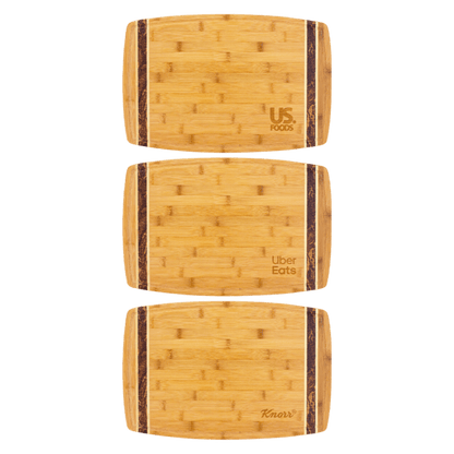 Marbled Look Bamboo Cutting Board
