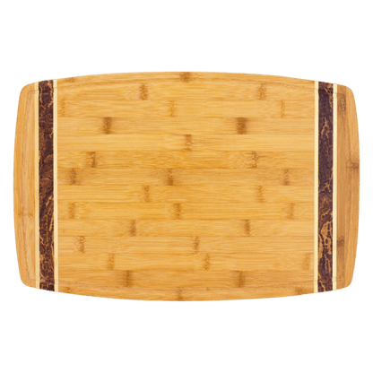 Marbled Look Bamboo Cutting Board