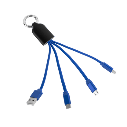 Jellyfish Light-Up Braided Charging Cable